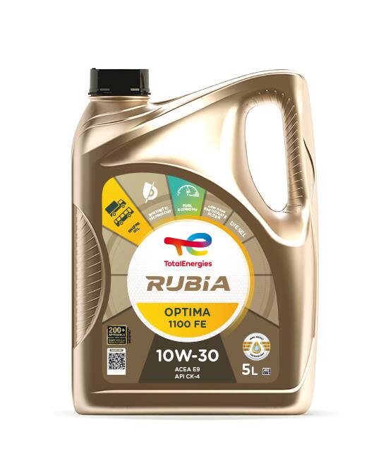 Total Rubia Optima 1100 FE 10W30 – Fuel Economy Heavy Diesel Engine Oil